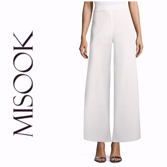 Misook Wide Leg Palazzo Pants 
